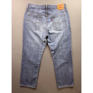 Levi's 505 Straight Leg Jeans Womens Medium Wash Lower Rise Denim Size 14